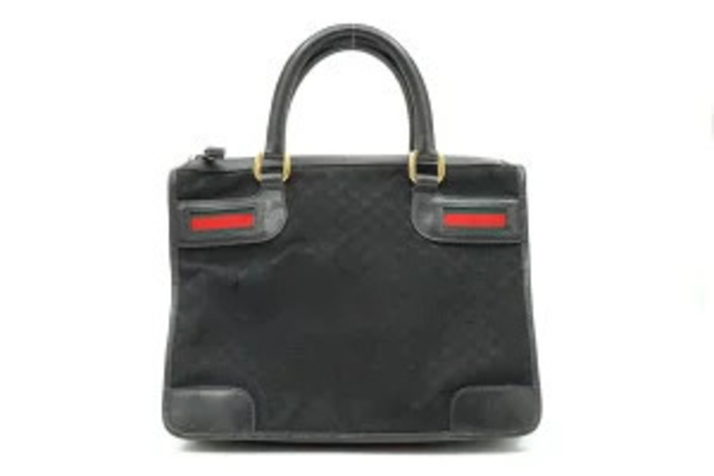 Gucci Tote Sherry GG Canvas Black